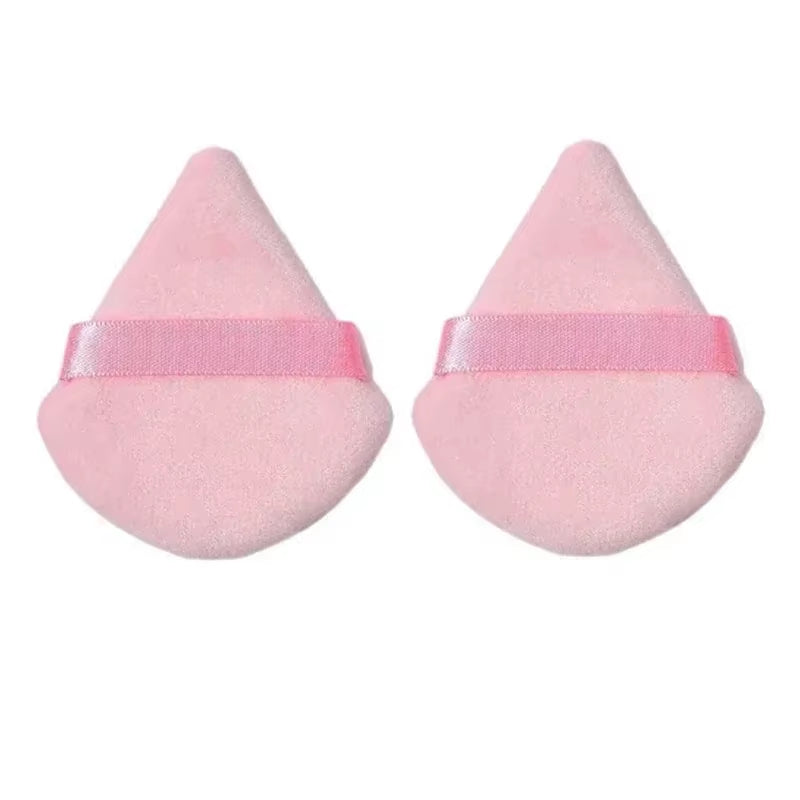 Makeup Powder Puff – Triangle Velvet Sponge for Flawless Face & Eye Application