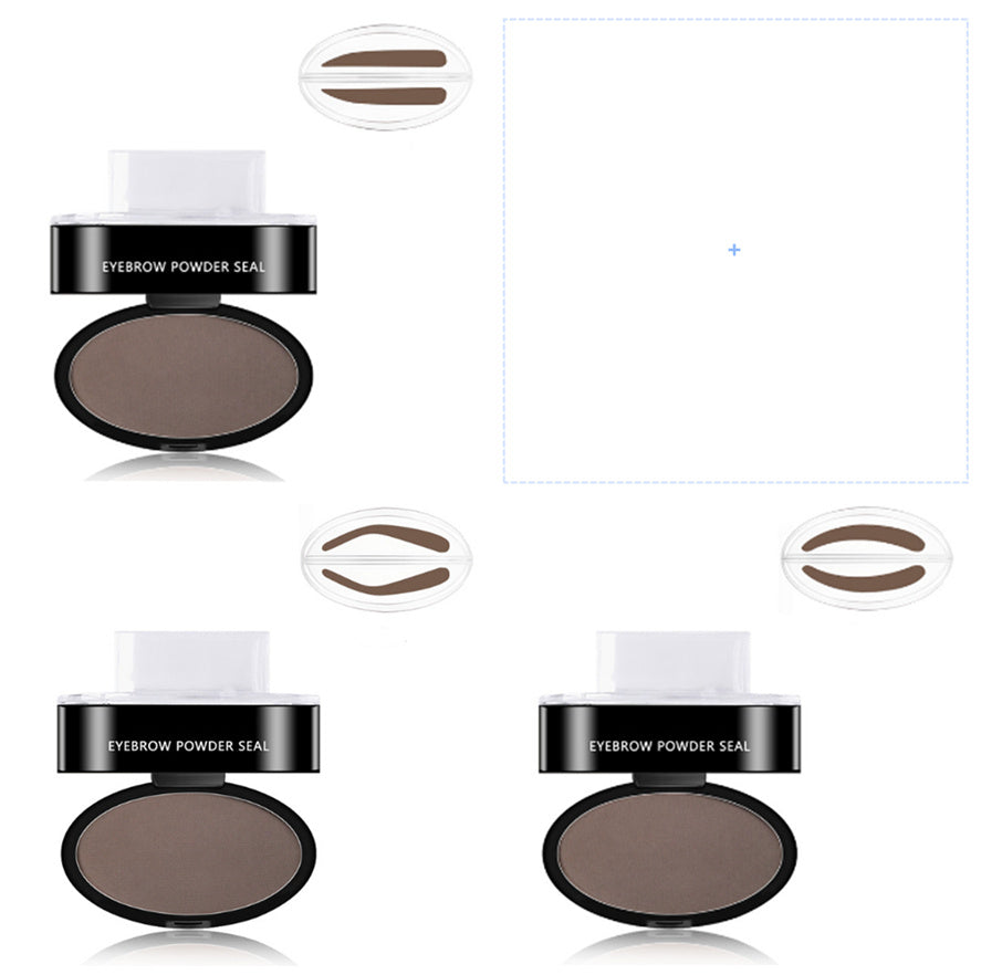 Fantastic Eyebrow Powder Waterproof Stencil Kit - Collumn
