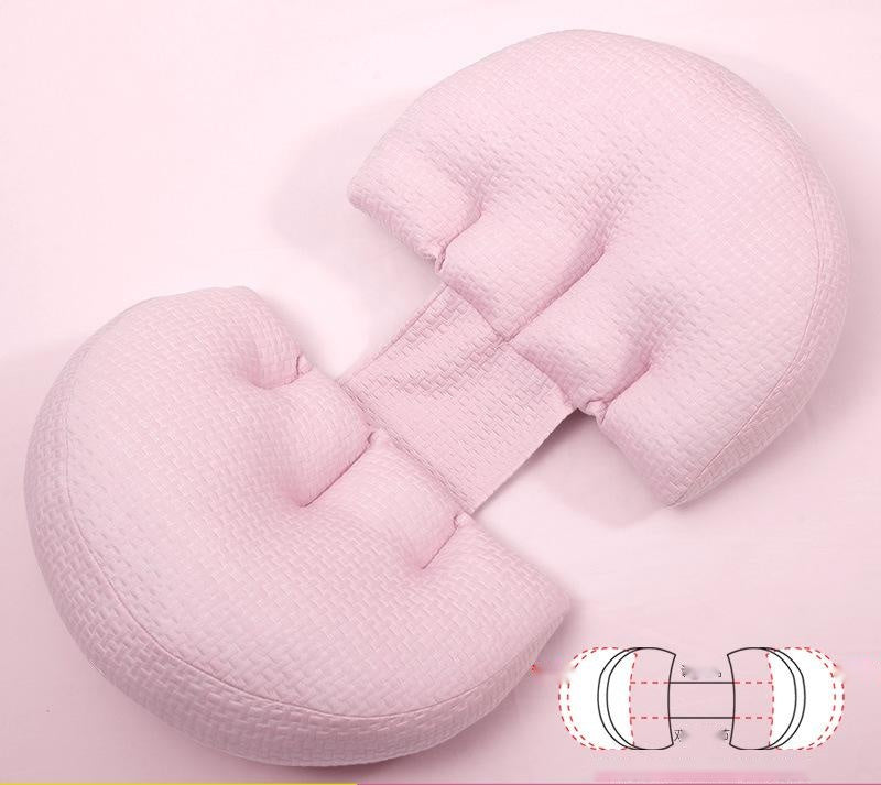Maternity Side Sleeping Pillow - Waist Support for Pregnant Women - Ergonomic Pregnancy Cushion - Collumn