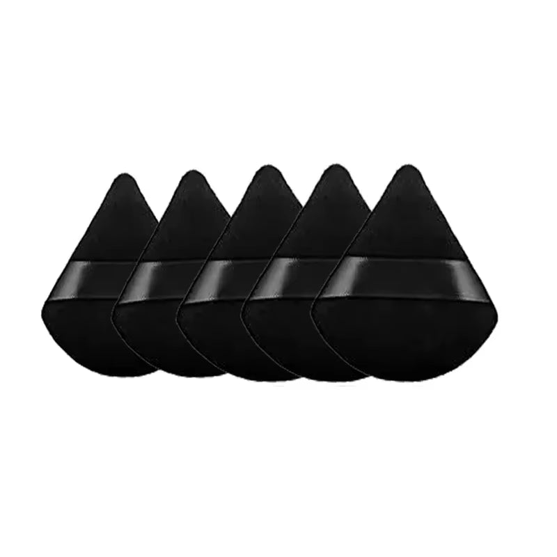 Makeup Powder Puff – Triangle Velvet Sponge for Flawless Face & Eye Application