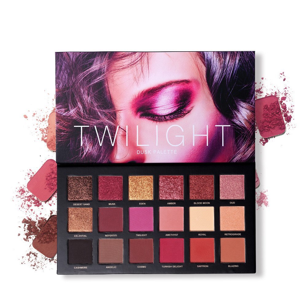 Fantastic 18 Colors Eye Shadow Makeup Palette Cosmetics Set - Collumn