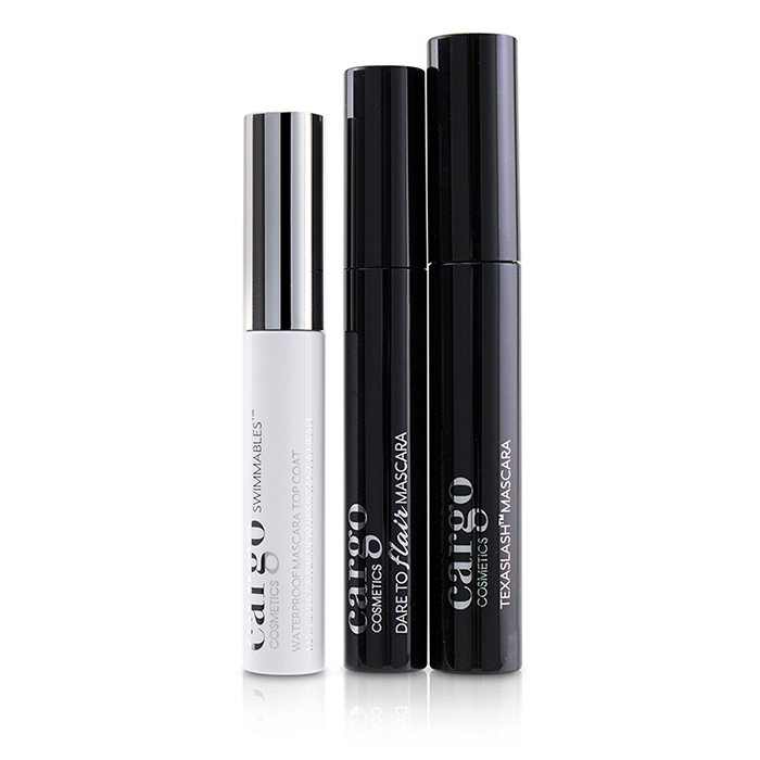 3 in 1 mascara set for volume length and waterproof lashes