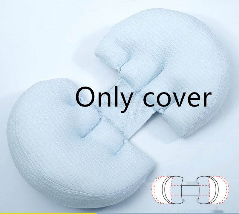 Maternity Side Sleeping Pillow - Waist Support for Pregnant Women - Ergonomic Pregnancy Cushion - Collumn