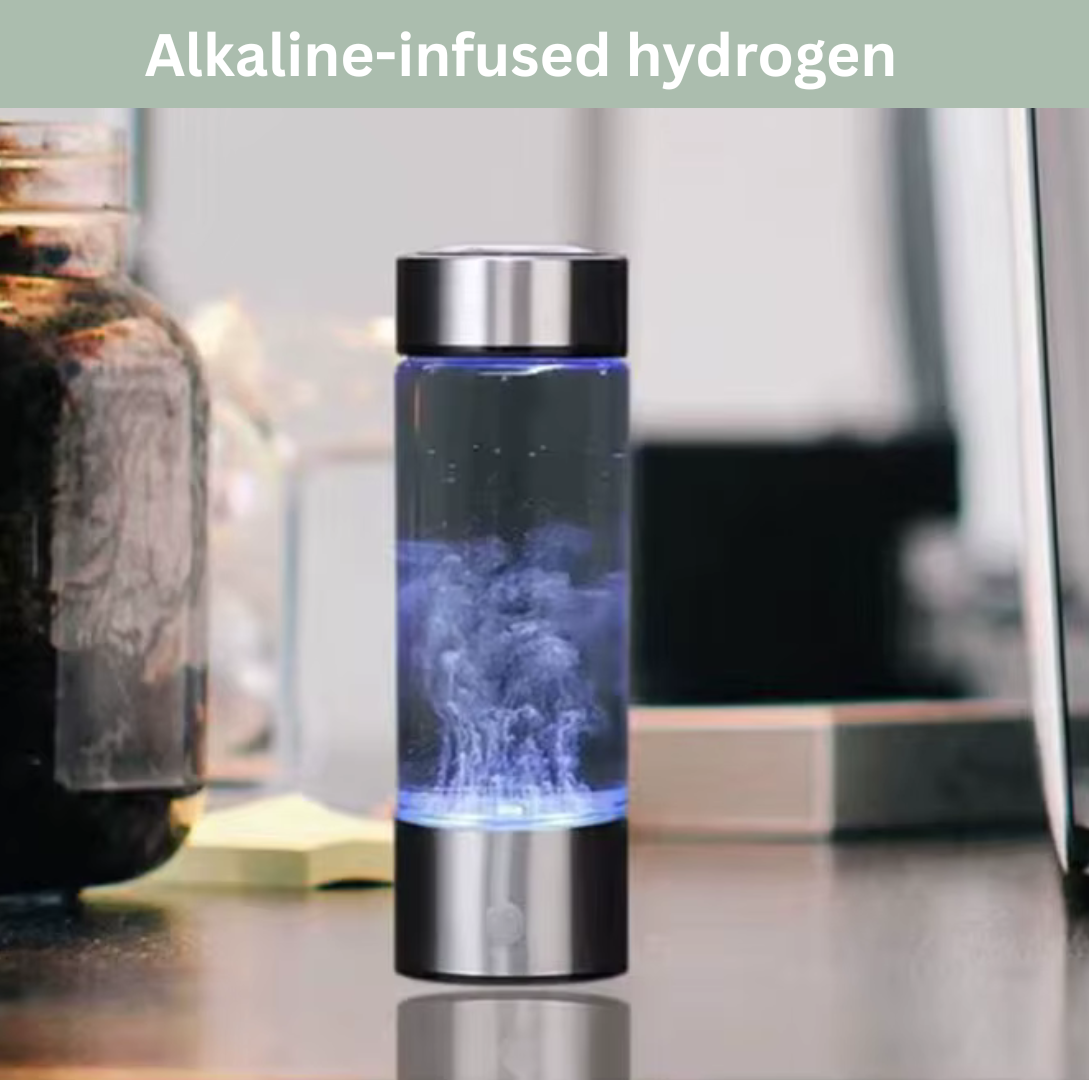 Hydrogen-Rich Water Cup – Titanium Filter & USB Powered