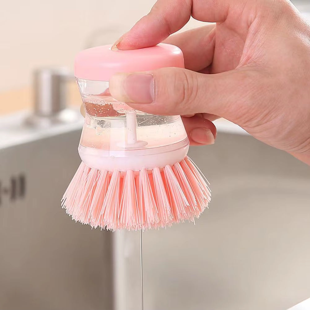 Astronaut Kitchen Dish Brush with Built-In Soap Dispenser – Fun & Functional Cleaning Tool