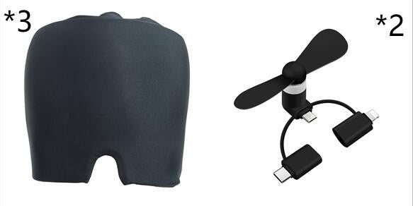 Ice Compress Headache Relief Gel Cold Therapy Migraine Eye Mask - Collumn
