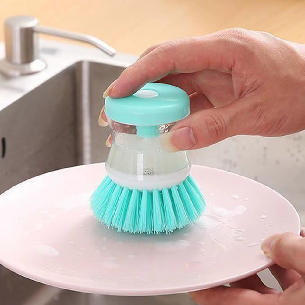 Astronaut Kitchen Dish Brush with Built-In Soap Dispenser – Fun & Functional Cleaning Tool