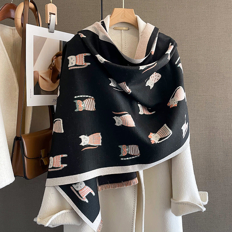 fashion artificial cashmere scarf - Collumn
