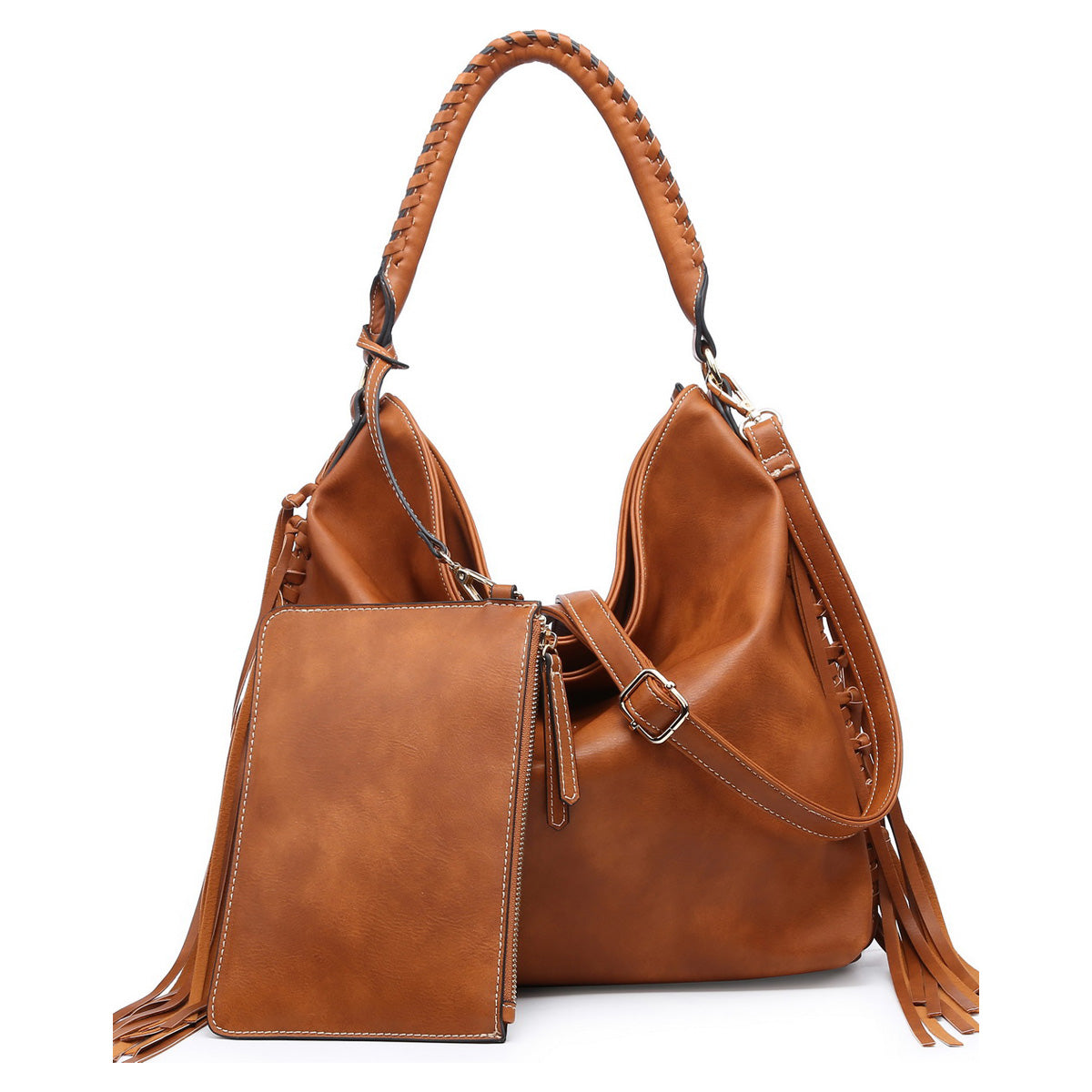 Oversize Hobo Bag for Women Boho Purses and Handbags Fringe Big - Collumn