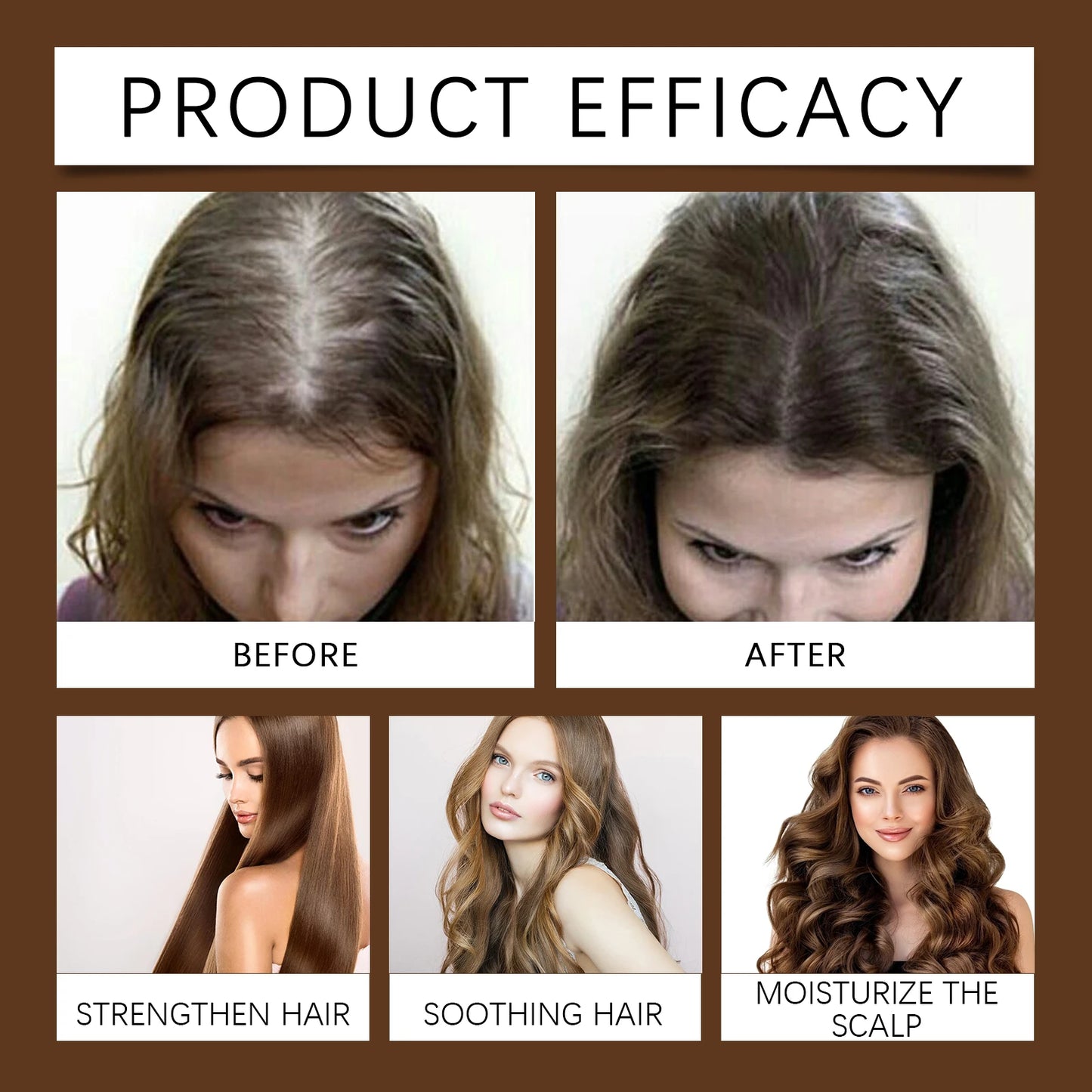 Hair Growth Oil with Batana & Rosemary – Nourishing Hair Care Treatment for Split Ends, Hair Loss, Moisture & Shine