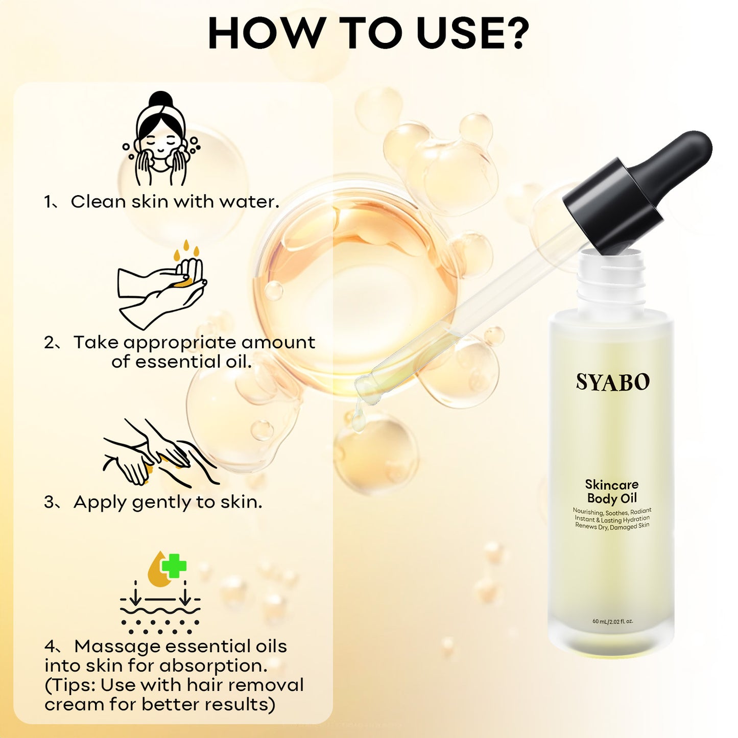 Body Care Essential Oils - Collumn