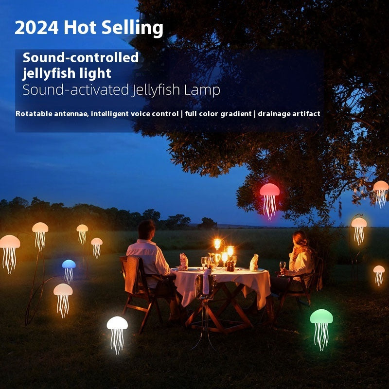 Jellyfish Mood Lamp - Collumn