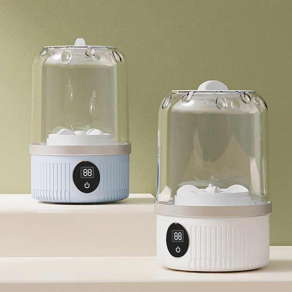 Mini Portable Washing Machine – Compact Rechargeable Laundry Cup for Travel, Home & Dorm