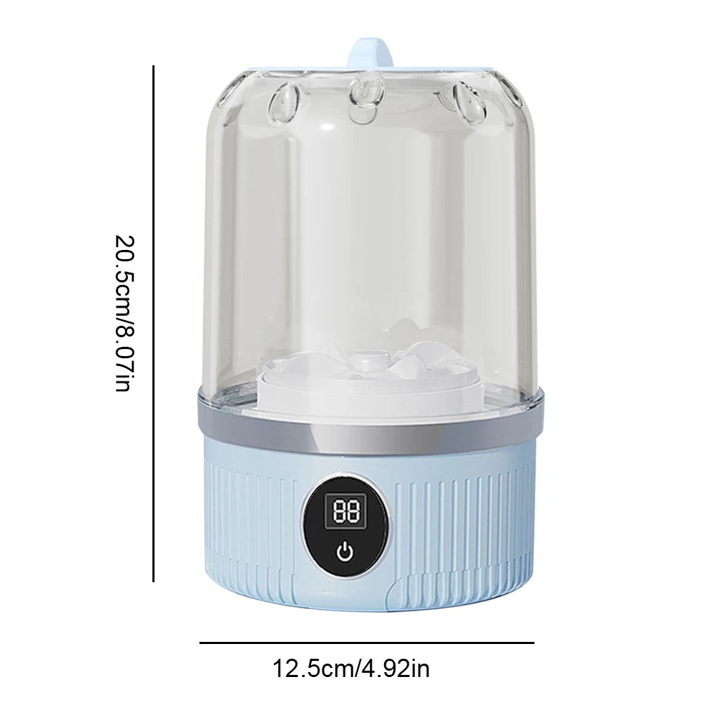 Mini Portable Washing Machine – Compact Rechargeable Laundry Cup for Travel, Home & Dorm