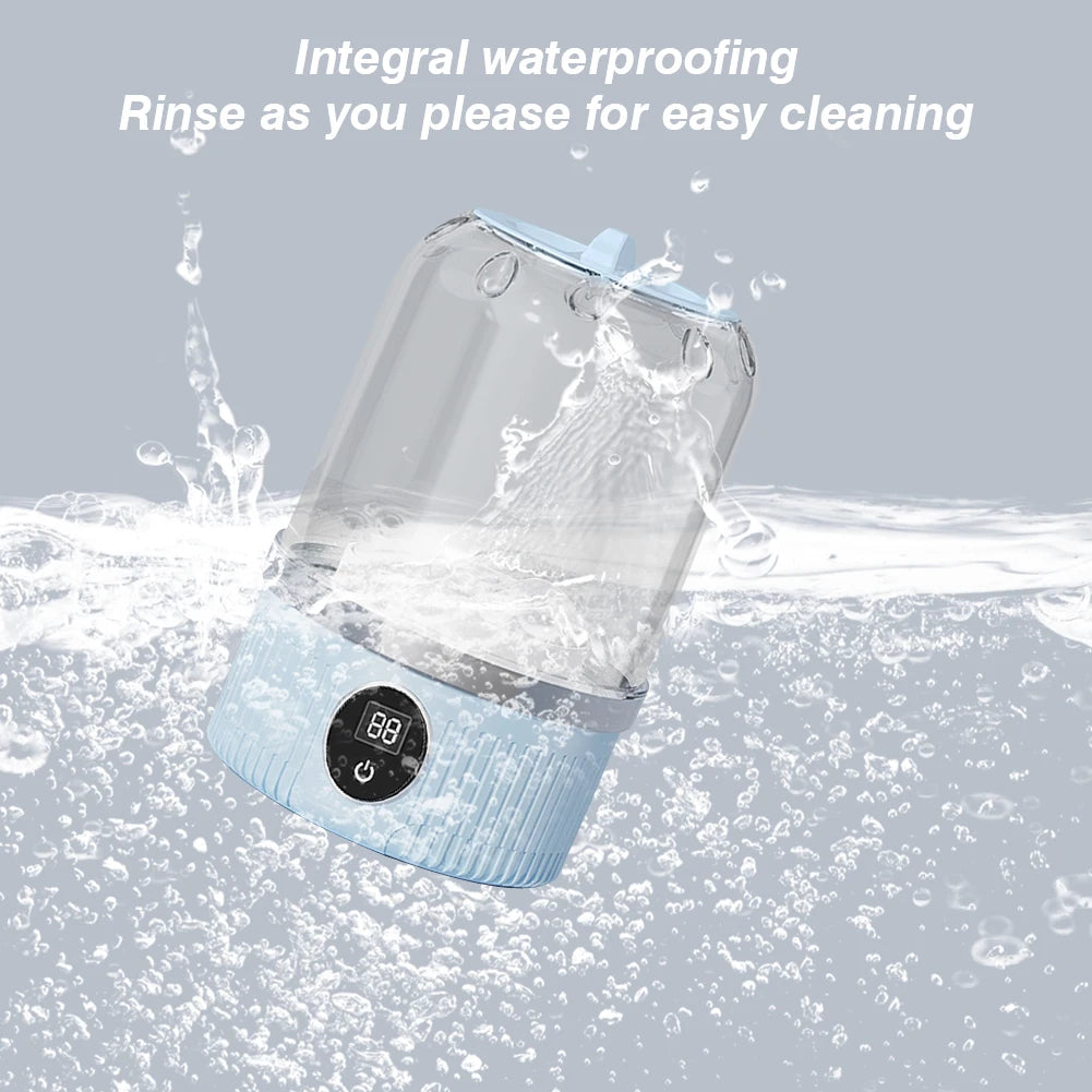 Mini Portable Washing Machine – Compact Rechargeable Laundry Cup for Travel, Home & Dorm
