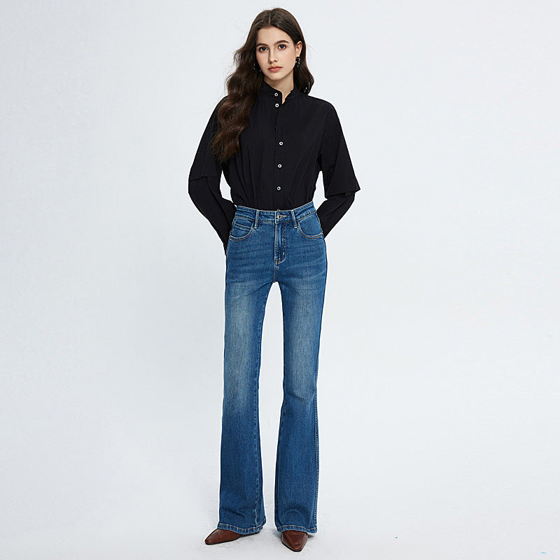Trendy stretch skinny jeans for women - Collumn