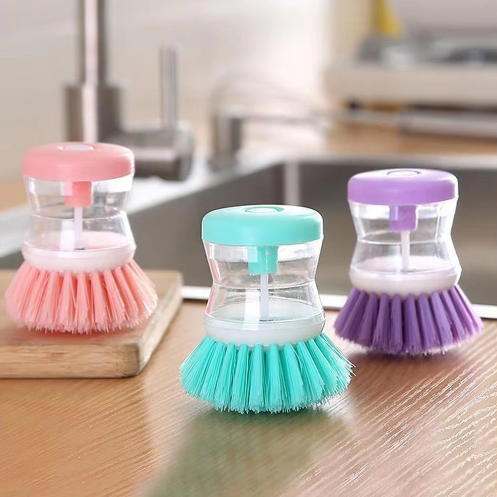 Astronaut Kitchen Dish Brush with Built-In Soap Dispenser – Fun & Functional Cleaning Tool