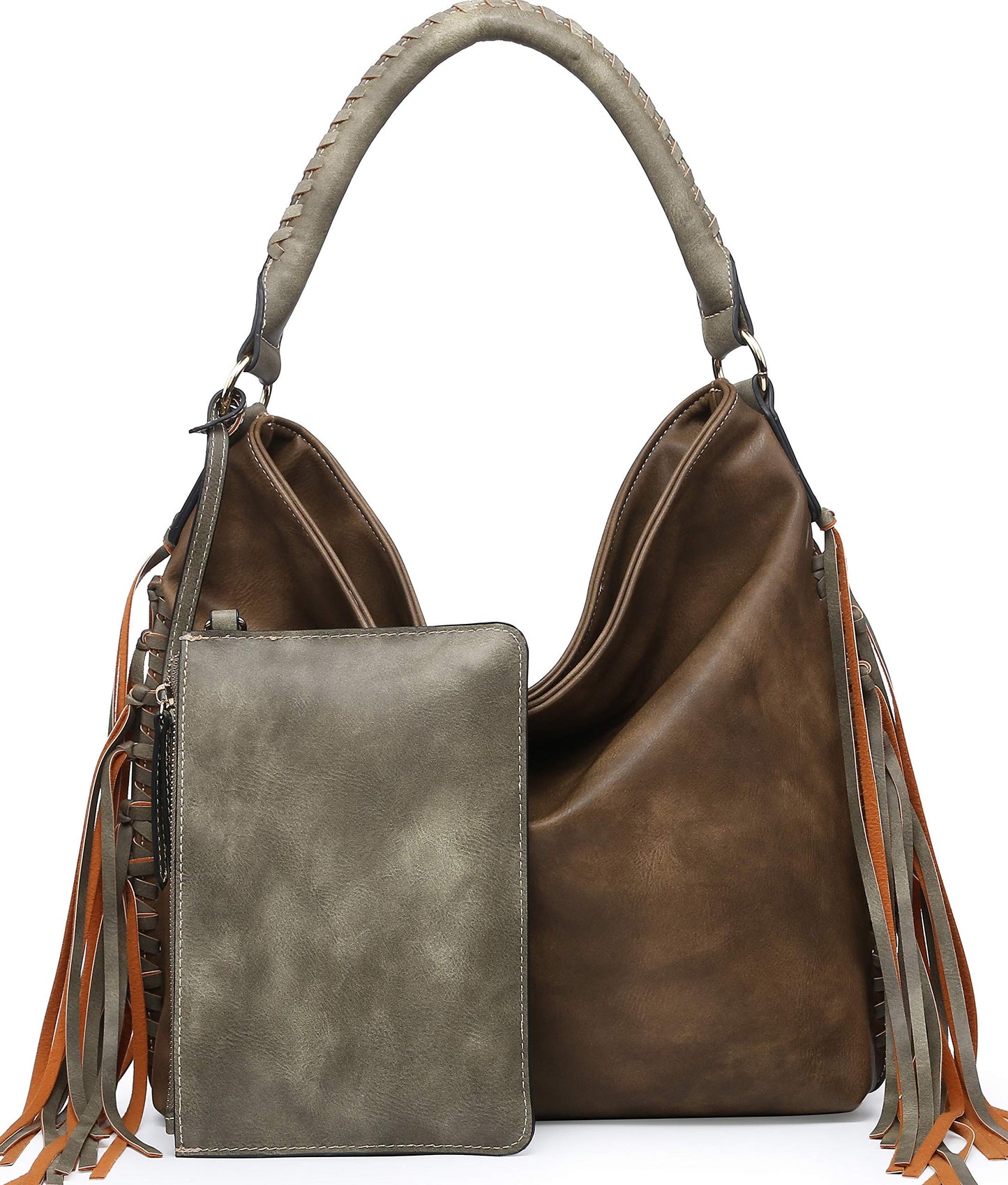 Oversize Hobo Bag for Women Boho Purses and Handbags Fringe Big - Collumn