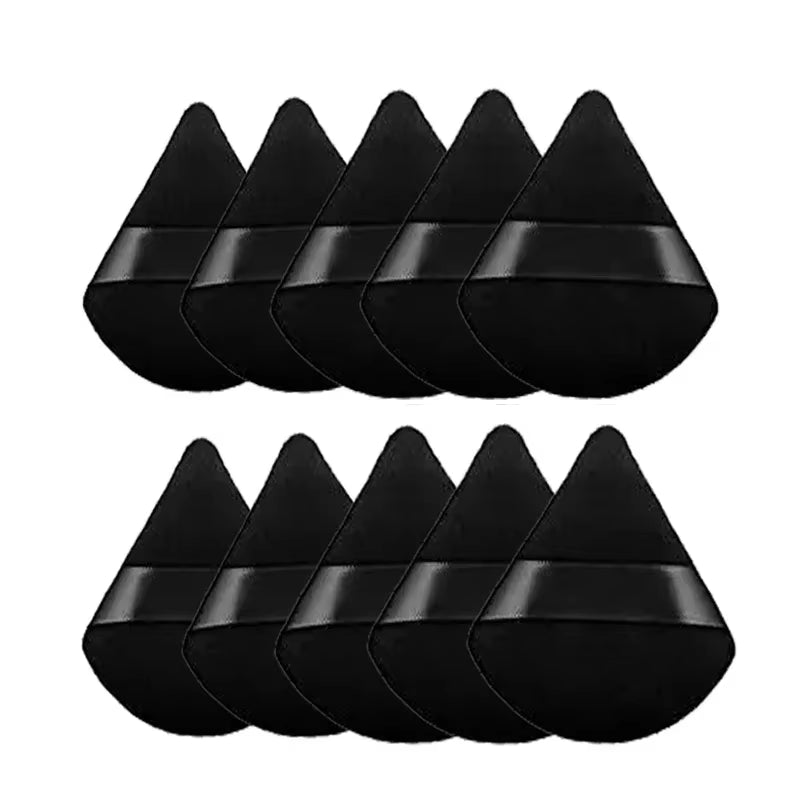 Makeup Powder Puff – Triangle Velvet Sponge for Flawless Face & Eye Application