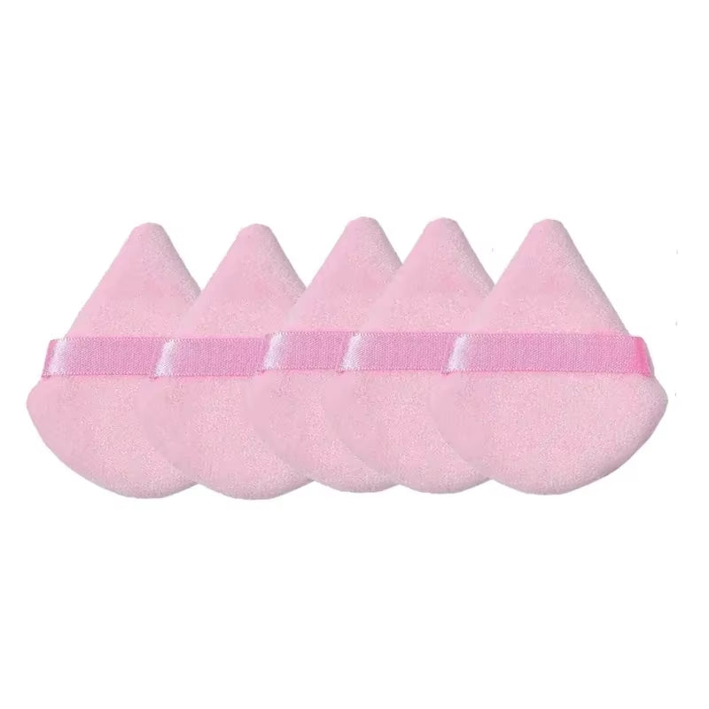 Makeup Powder Puff – Triangle Velvet Sponge for Flawless Face & Eye Application