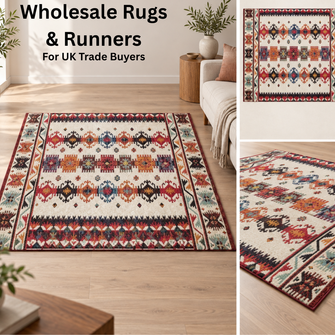 Wholesale rugs and runners for UK retailers and trade buyers