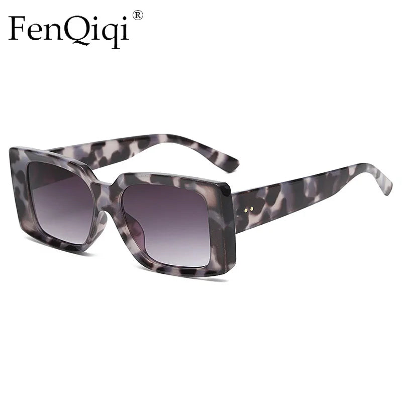 Trendy square sunglasses for women