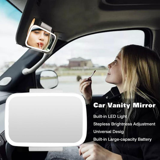 Compact LED Beauty Mirror for On-the-Go Make-Up