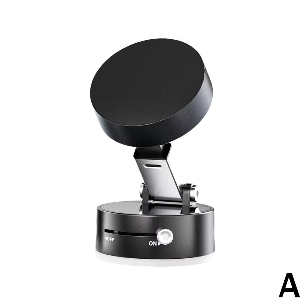 Magnetic Double-Sided Suction Phone Holder – Foldable, Multi-Functional & Vacuum Grip