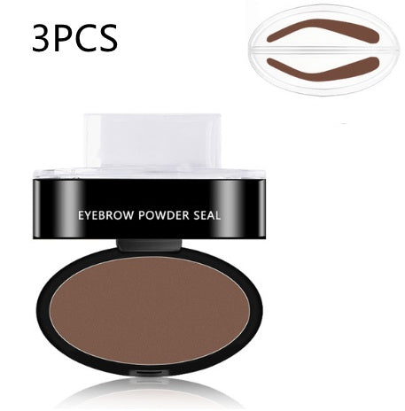 Fantastic Eyebrow Powder Waterproof Stencil Kit - Collumn