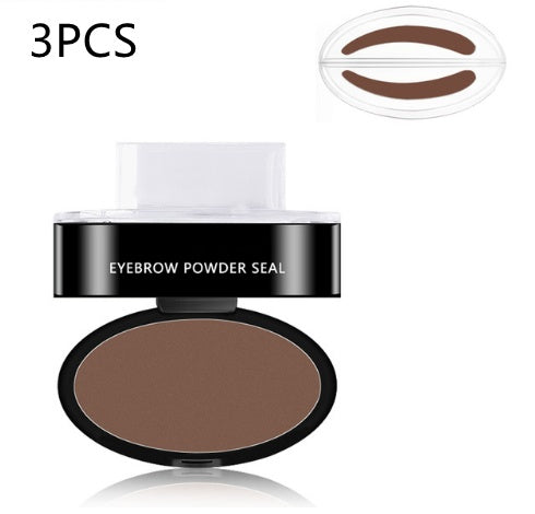 Fantastic Eyebrow Powder Waterproof Stencil Kit - Collumn