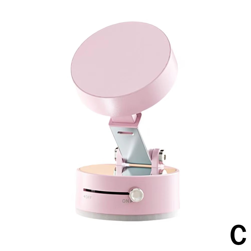Magnetic Double-Sided Suction Phone Holder – Foldable, Multi-Functional & Vacuum Grip