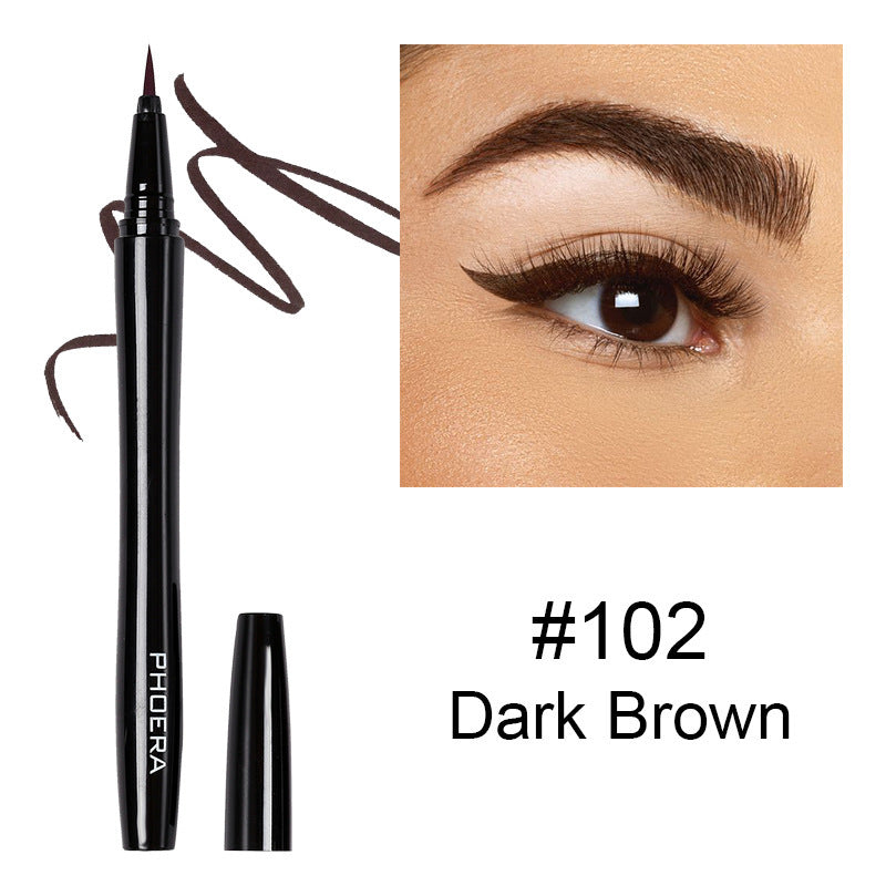 PHOERA Vacuum Straight Liquid Eyeliner - Collumn