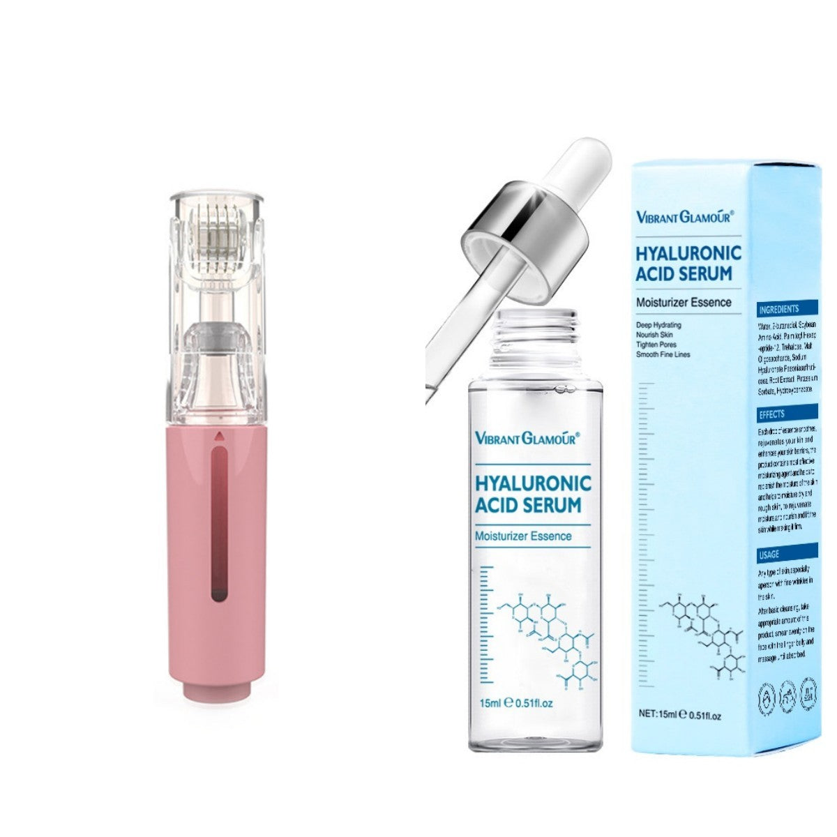 Lip  Care Needle Roller & Serum Applicant - Collumn