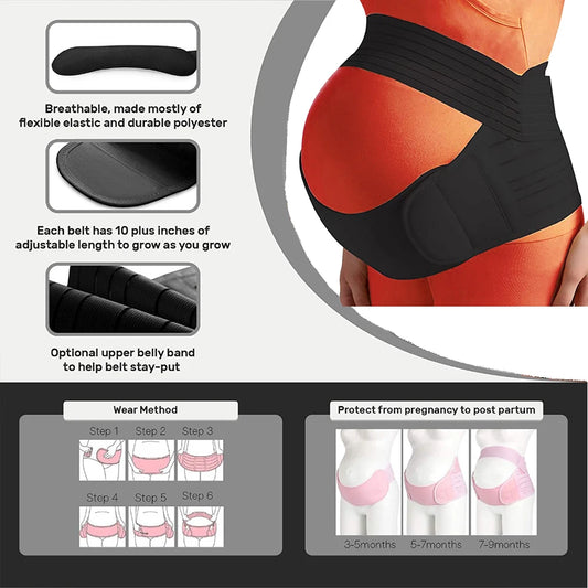 Adjustable Belly Band for Pregnant Women - Collumn