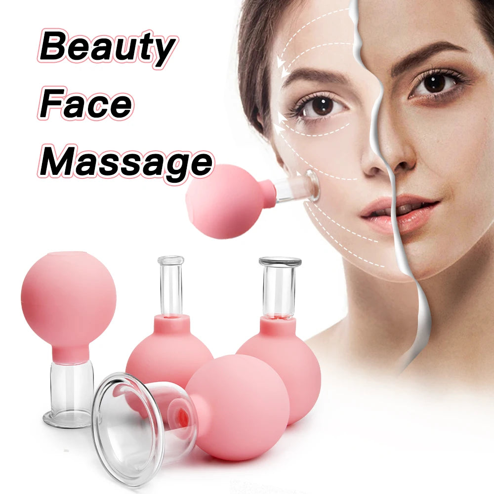 Face Vacuum Cupping Therapy - Anti-Wrinkle Massage Tools