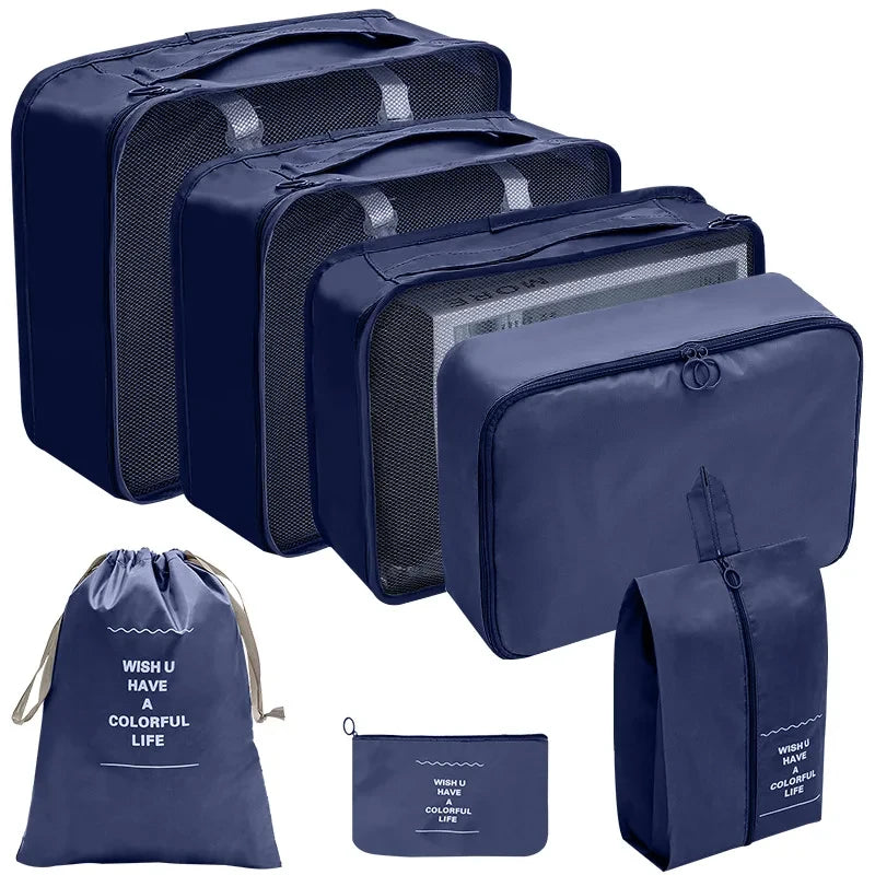 Travel Packing Cubes Set for Luggage Organisation | Collumn - Collumn