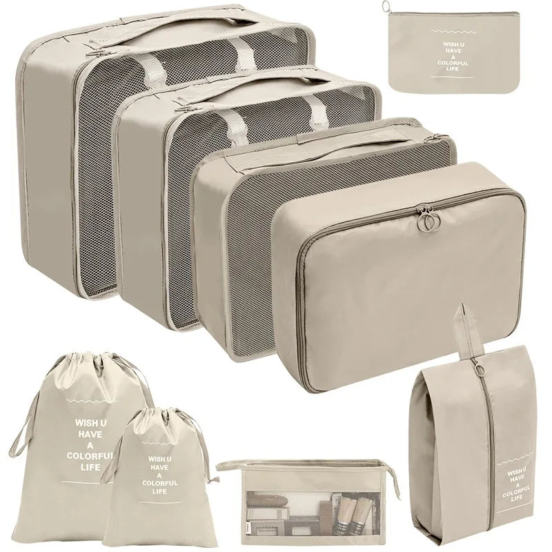 Travel Packing Cubes Set for Luggage Organisation | Collumn - Collumn