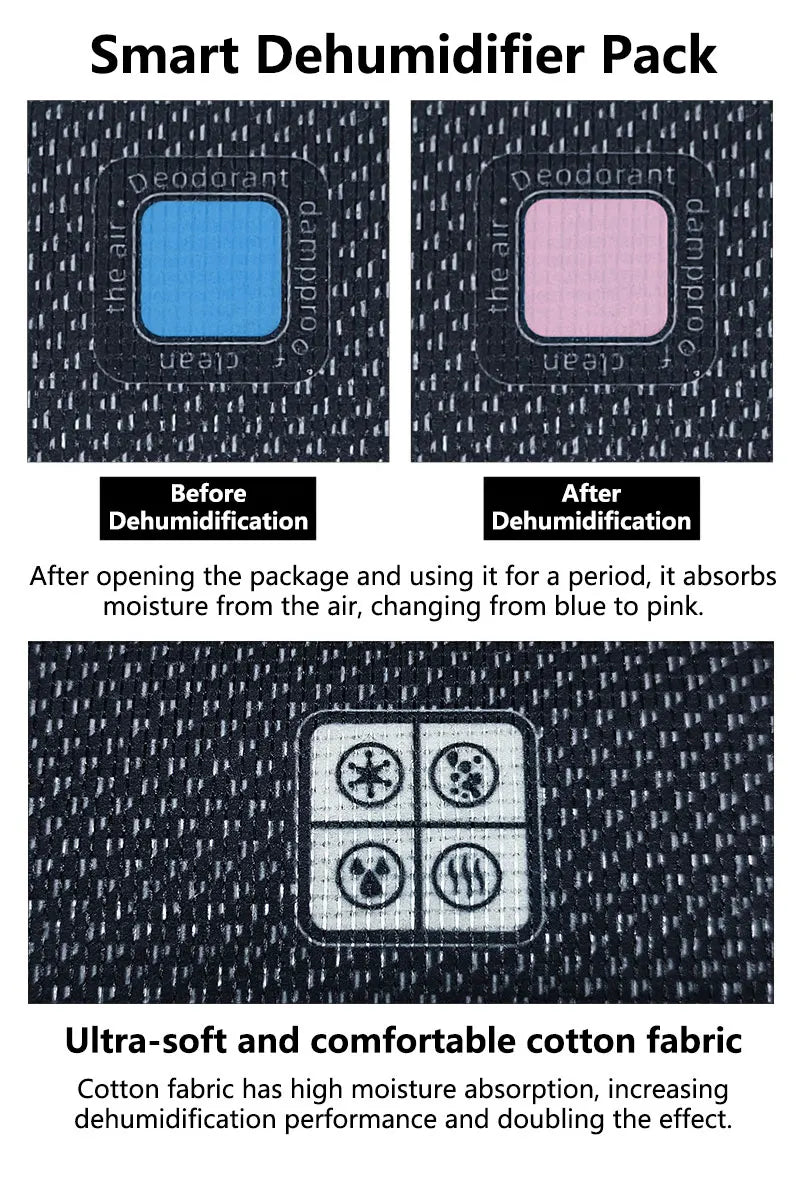 reusable dehumidifier bag silicone moisture absorber close up