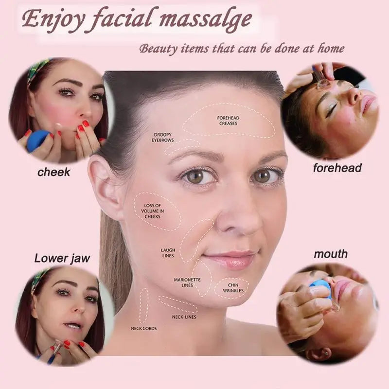 Face Vacuum Cupping Therapy - Anti-Wrinkle Massage Tools