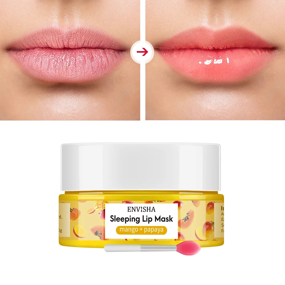 Mango Lip Sleep  Mask Moisturizing - Collumn