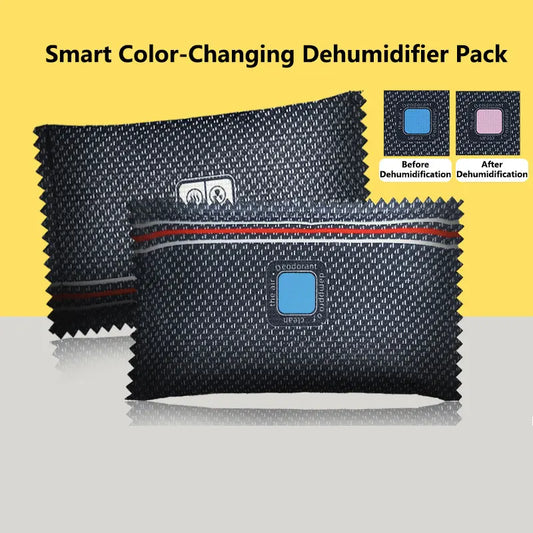 reusable dehumidifier bag placed inside car interior
