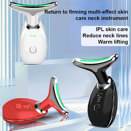 7-in-1 EMS Face & Neck Massager – Anti-Wrinkle Skin Care for Daily Routine