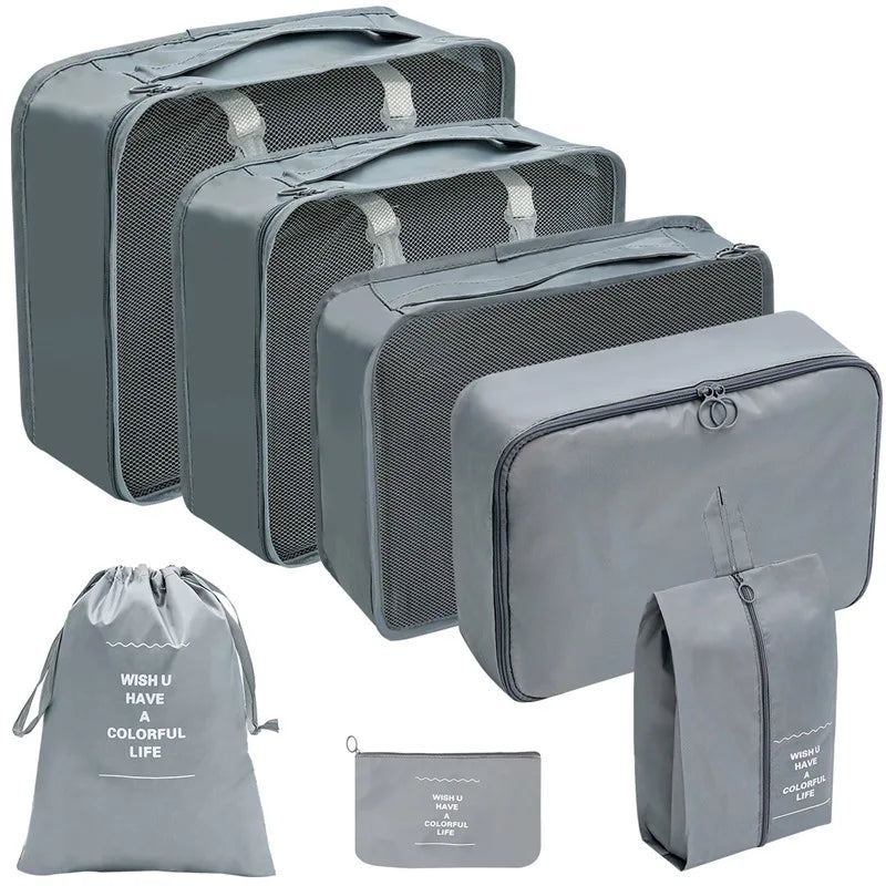 Travel Packing Cubes Set for Luggage Organisation | Collumn - Collumn