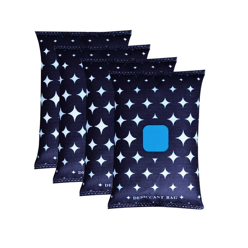 reusable dehumidifier bag preventing dampness and odours