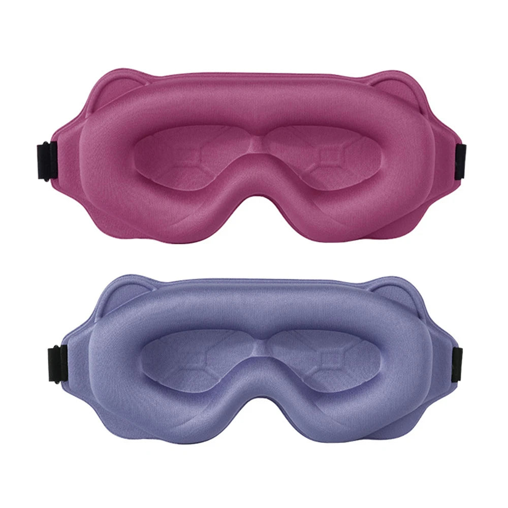 3D Sleep Mask for Eyes | Soft Light-Blocking Comfort