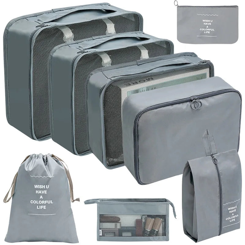 Travel Packing Cubes Set for Luggage Organisation | Collumn - Collumn