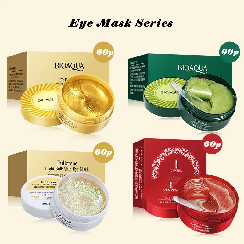 Incredible Gold Collagen Eye Mask moisturizing Gel - Collumn