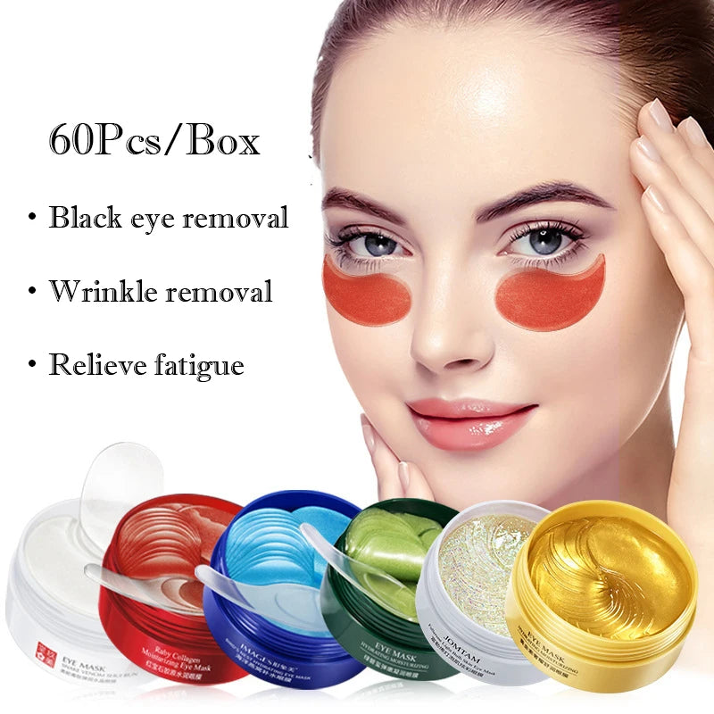 Incredible Gold Collagen Eye Mask moisturizing Gel - Collumn