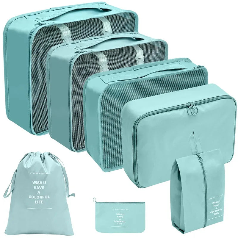 Travel Packing Cubes Set for Luggage Organisation | Collumn - Collumn