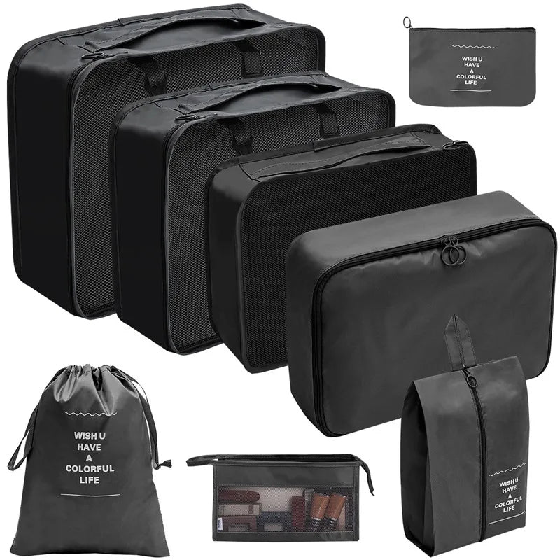 Travel Packing Cubes Set for Luggage Organisation | Collumn - Collumn